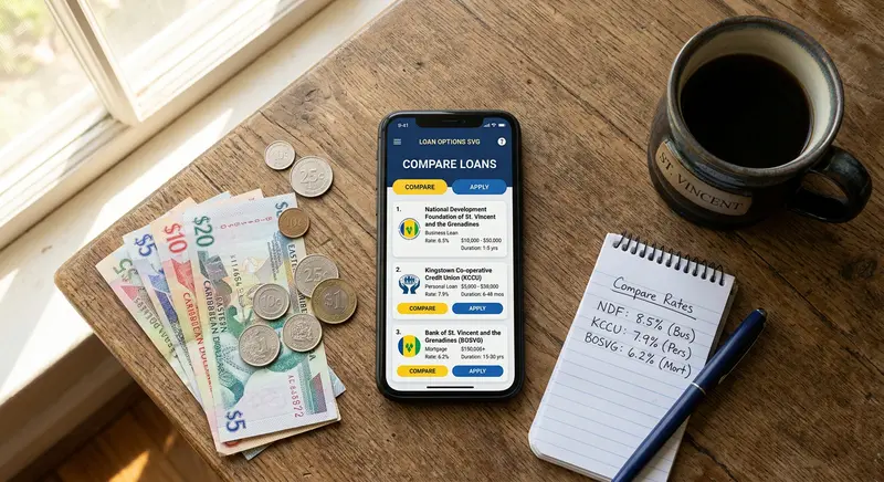 Konprann Ap pou Prete Lajan ak Sèvis Prete Dijital nan Sent Vensen ak Grenadin